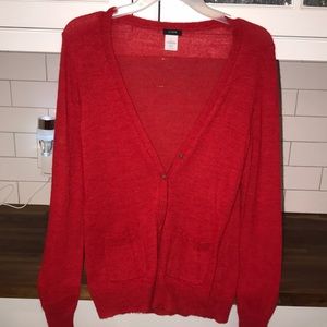 J crew cardigan